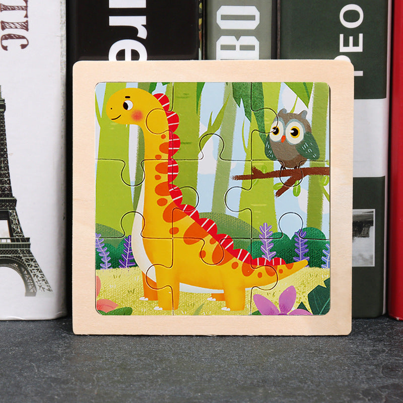 Puzzle en bois pour l'éducation des jeunes enfants