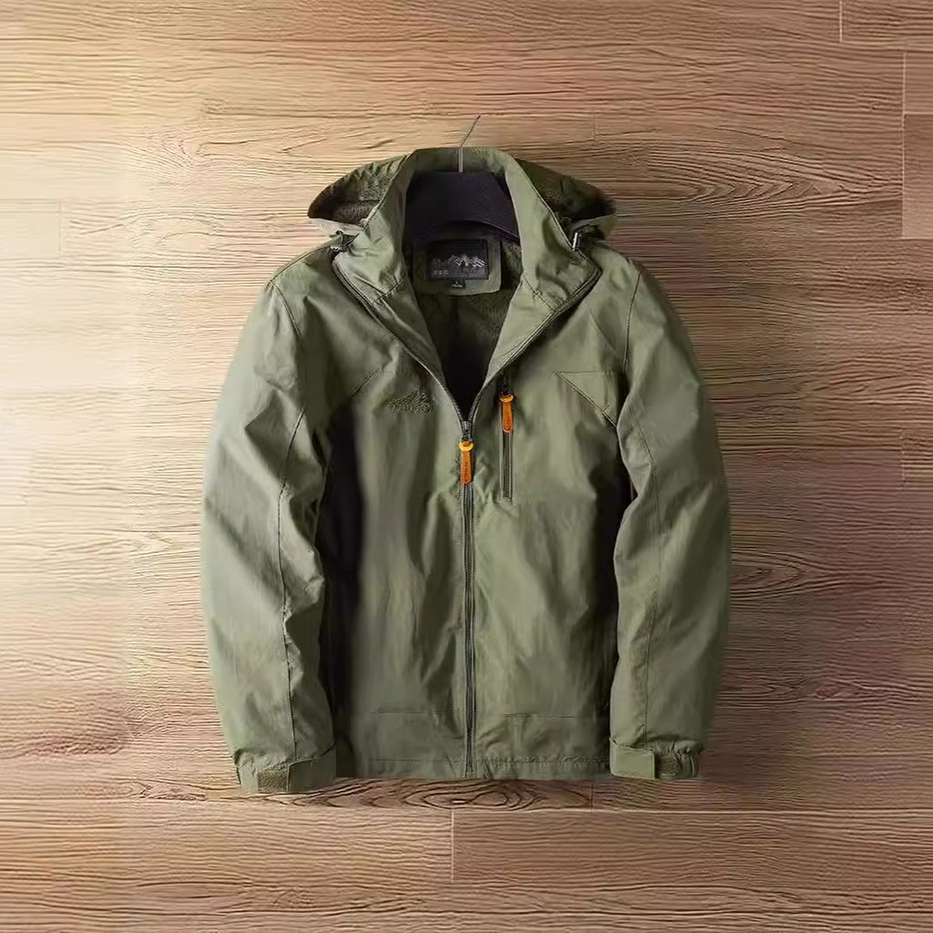 Veste de sport d'extérieur coupe-vent pour hommes