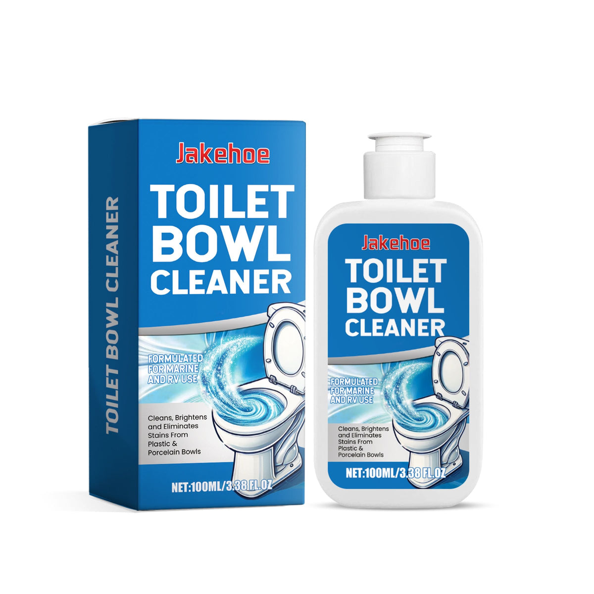 JAKEHOE Nettoyeur de bol de toilette liquide