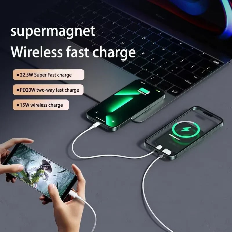 10 000 Mah Magnetische Kabellose Powerbank