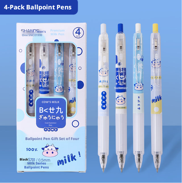 Placage en gel de pression de vache-lait série mélangée-4 pcs