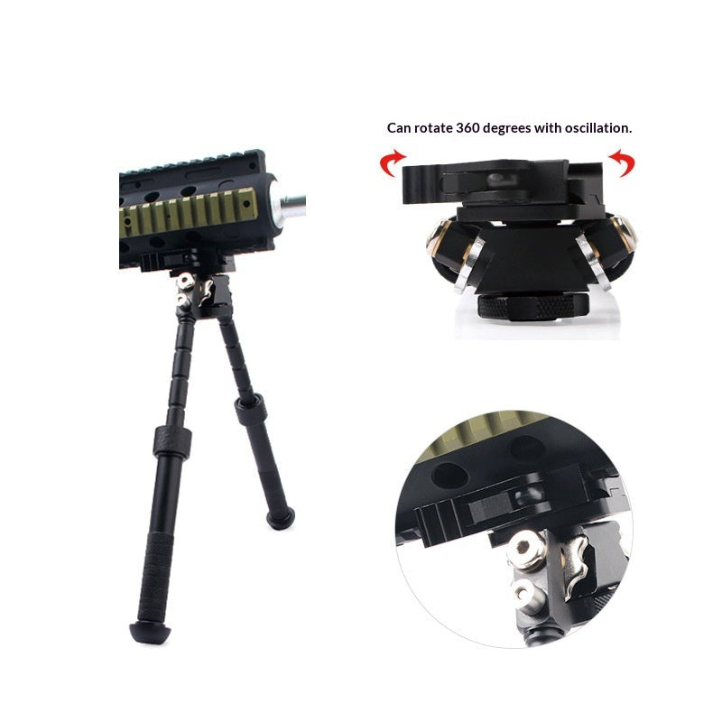 Tripod tactique extérieur pliable V8 Tripod rétractable