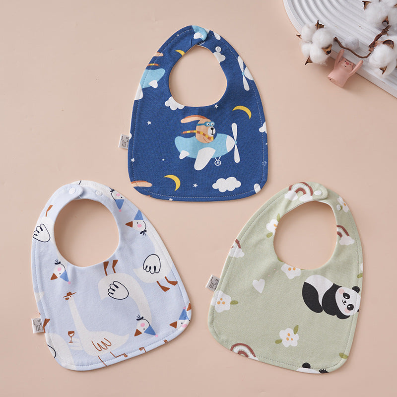 Bébés Pure coton U-forme Bib imperméable Bébé Bib