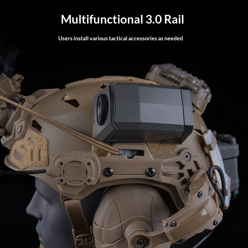 Guide Rail Géométrie sablage Casque simplifié