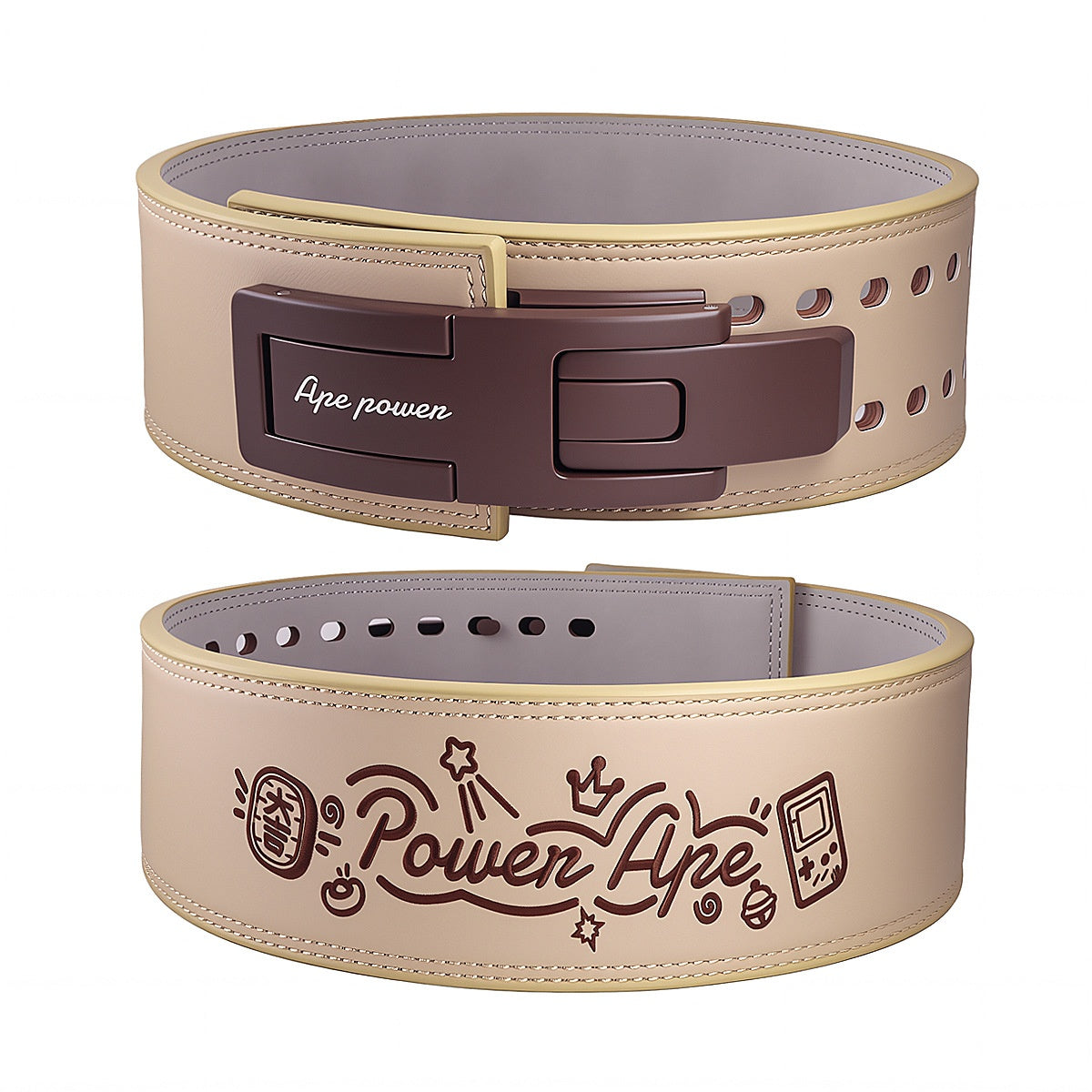 Ceinture complète de fitness en cuir