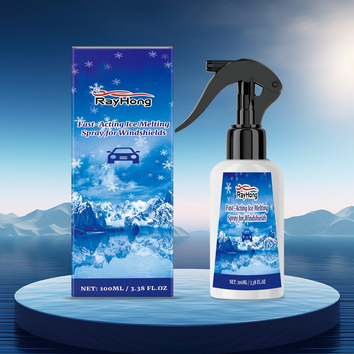 Vaporisateur de désencrassement du pare-brise automobile RAYHONG