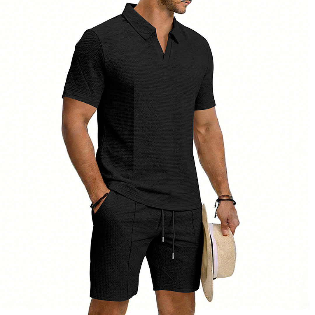 Ensemble de manches courtes et de shorts pour hommes