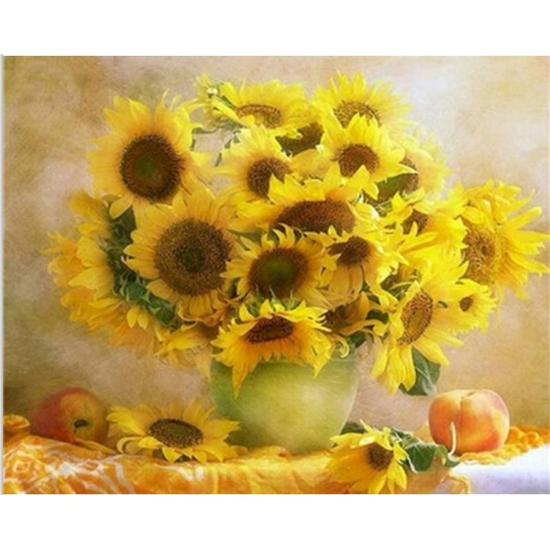 Peinture à l'huile peinte à la main sur toile pour décoration murale à la maison