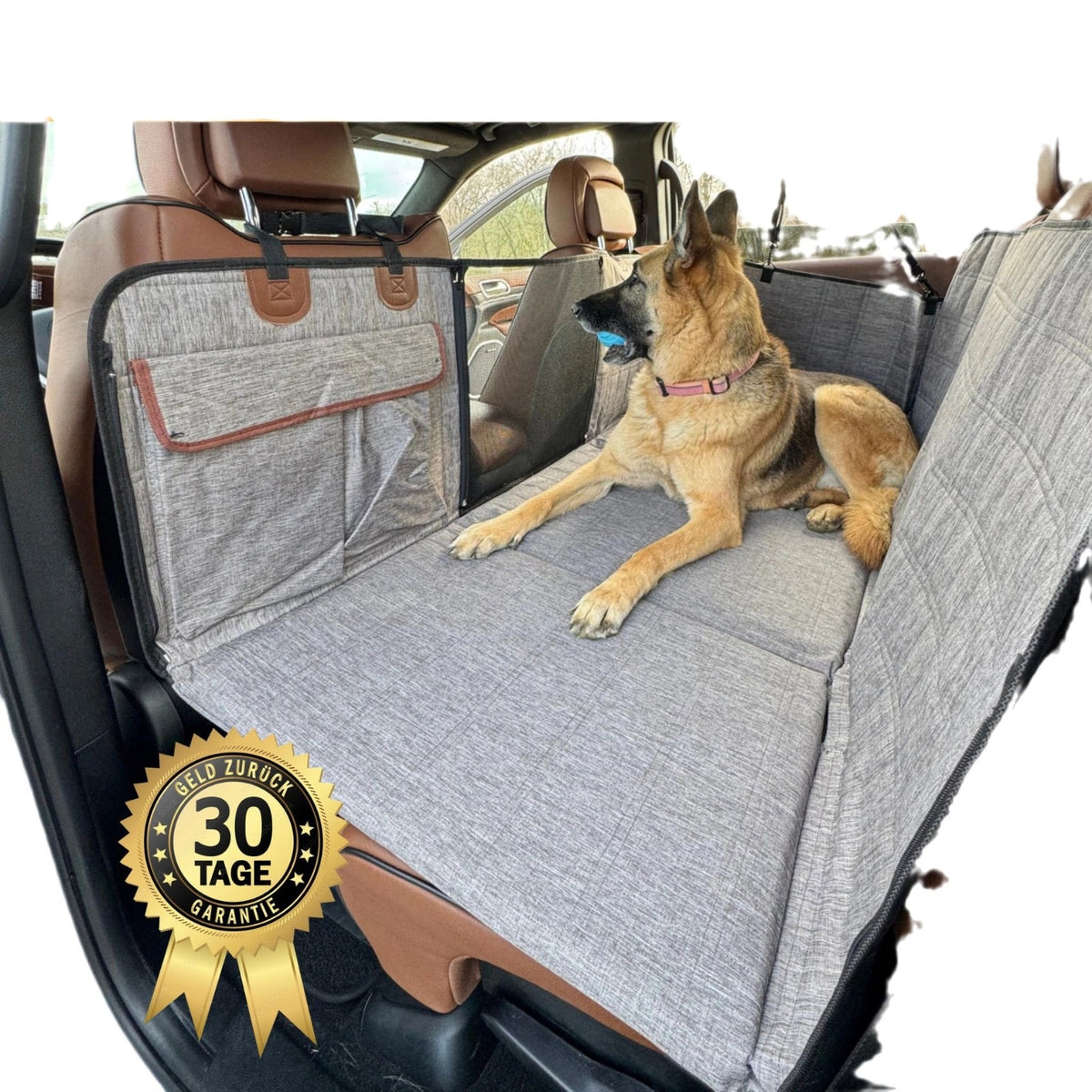 Extended Support Plate Car Dog Bed Back Seat Pet Pad