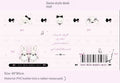 Casquettes PBT de hauteur originale avec le design de lapin Cuaicai