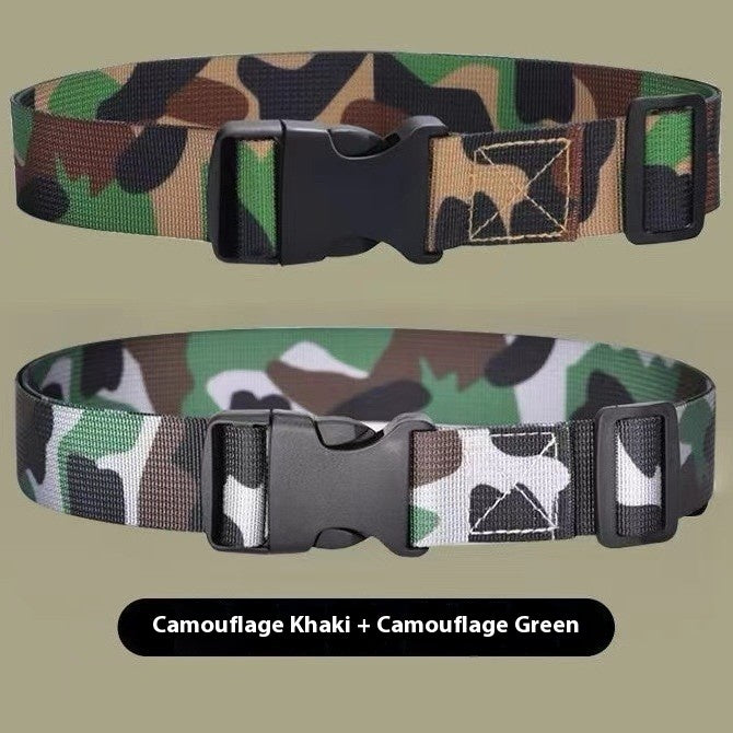 Ceinture d'entraînement militaire universelle pour les garçons et les filles Printemps et été résistant à l'usure