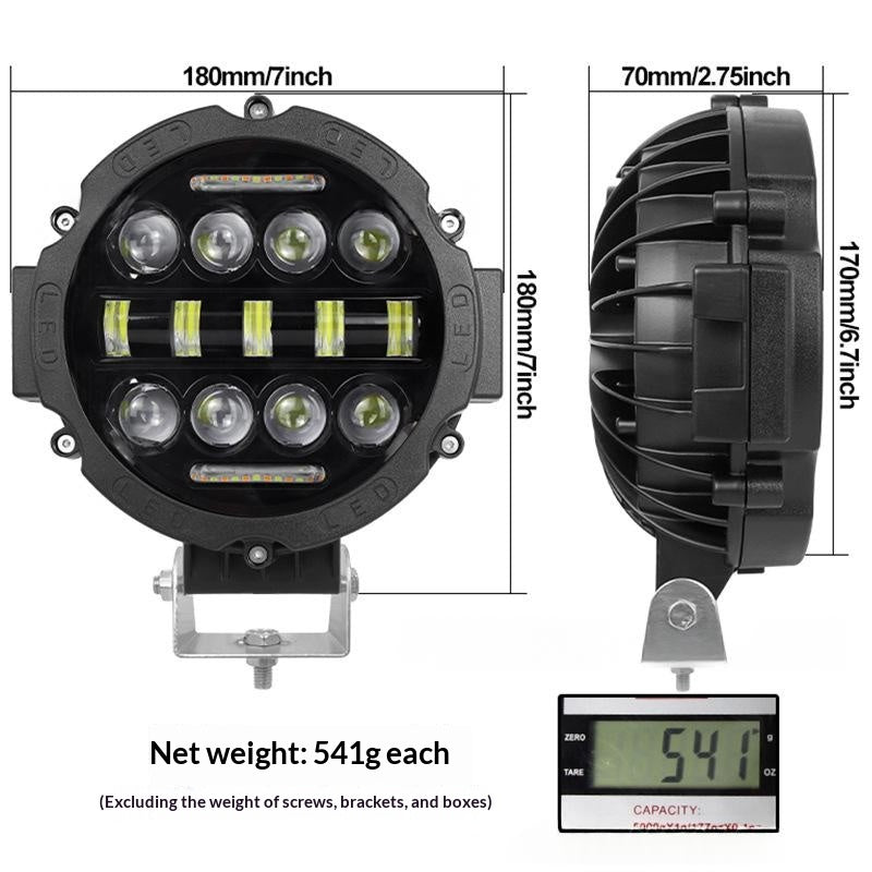 Modification de la moto de lampe auxiliaire