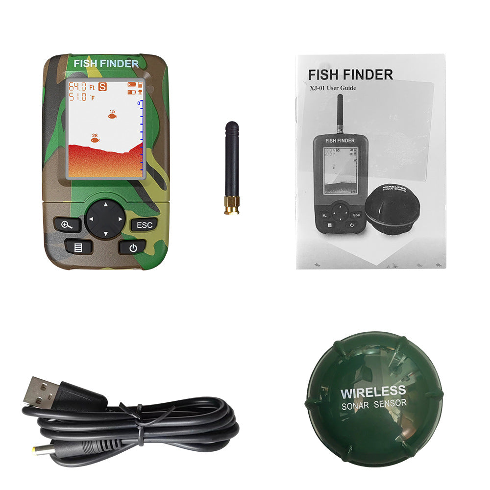 Smart Wireless Fish Finder Détection précise des postes de groupe de poissons Divers styles
