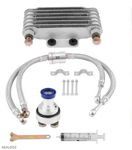 Tube de sertissage du radiateur hors route de moto