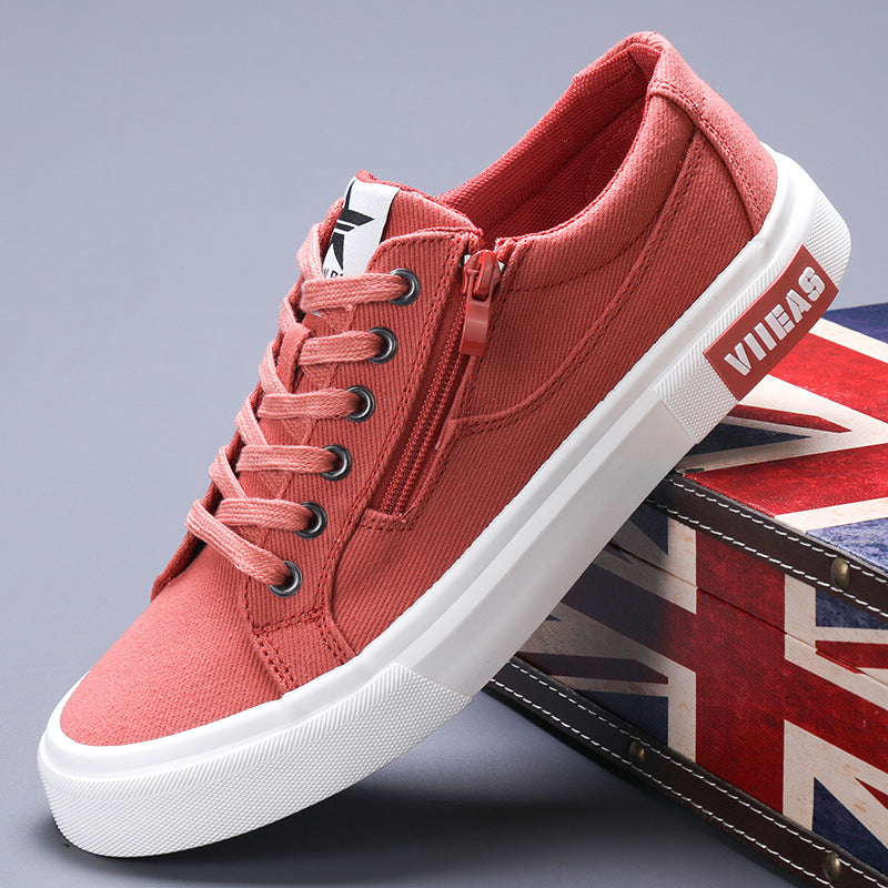 Chaussures Homme Sports Casual Borad Chaussures Respirant Tout-Match Toile Chaussures