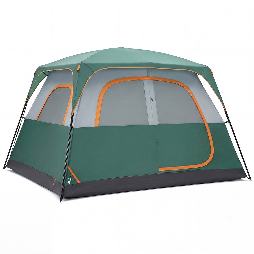 6 personnes Waterproof Et tente de camping familial coupe-vent