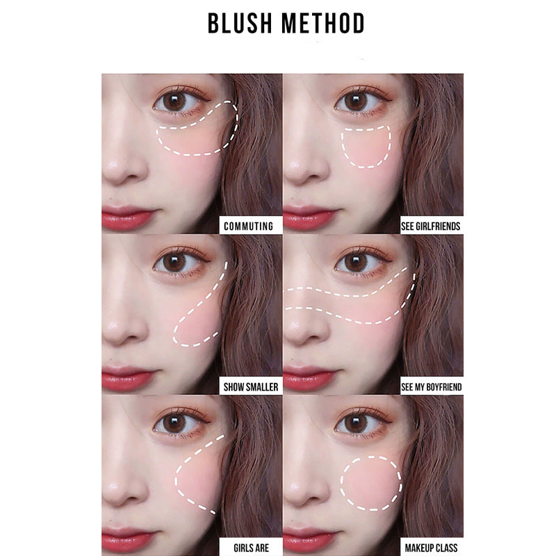 Blush monocolore fin pour les femmes
