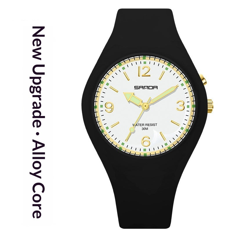 Montre Sleek Sporty Lumineuse et Imperméable Femmes