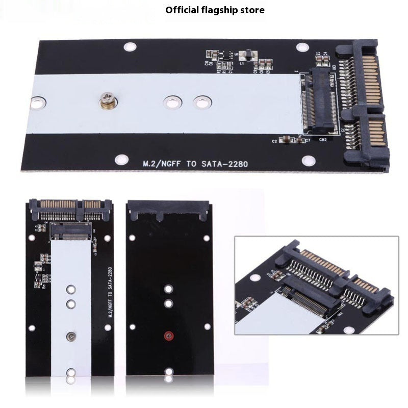 Carte d'adaptateur SSD pour disque dur à l'état solide MSATAm2 N