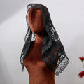 Mariage Tie Party Veil Dentelle de mariée