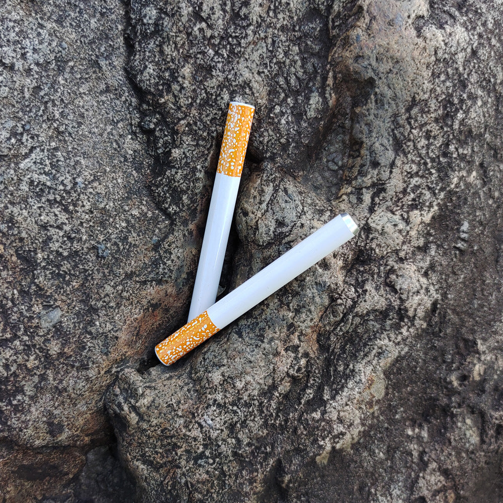 78-80mm Cigarette en forme de tube de fumée aluminium lavable et un filtre portable