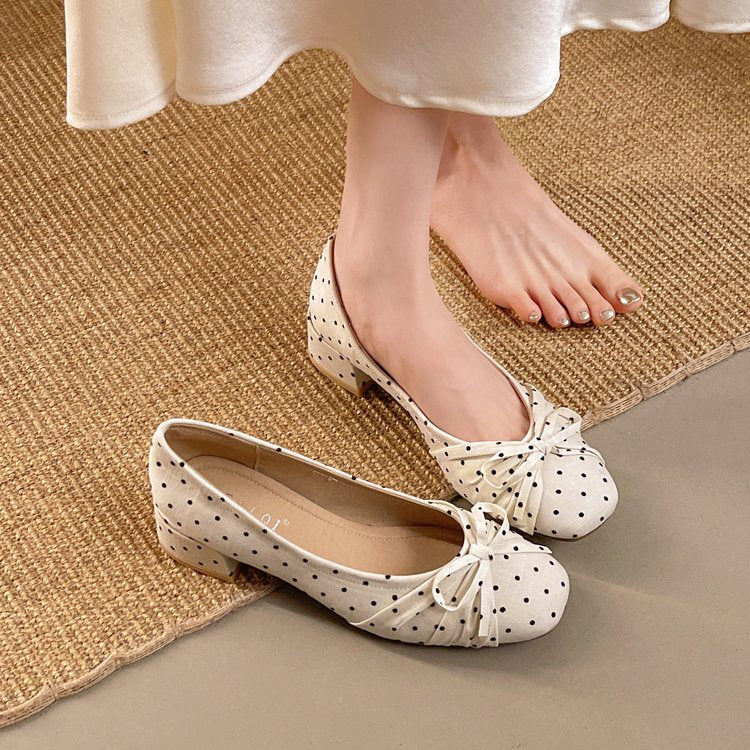 Femmes Suede Mary Jane Chaussures