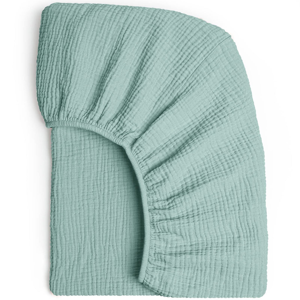 Feuille de gauze en coton intégral, imprimée pour bébé européenne et américaine
