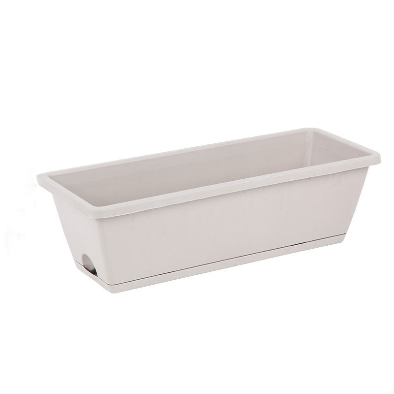 Plantation en plastique Trough Famille plantation de fleurs Extra grande évier de cuisine rectangulaire