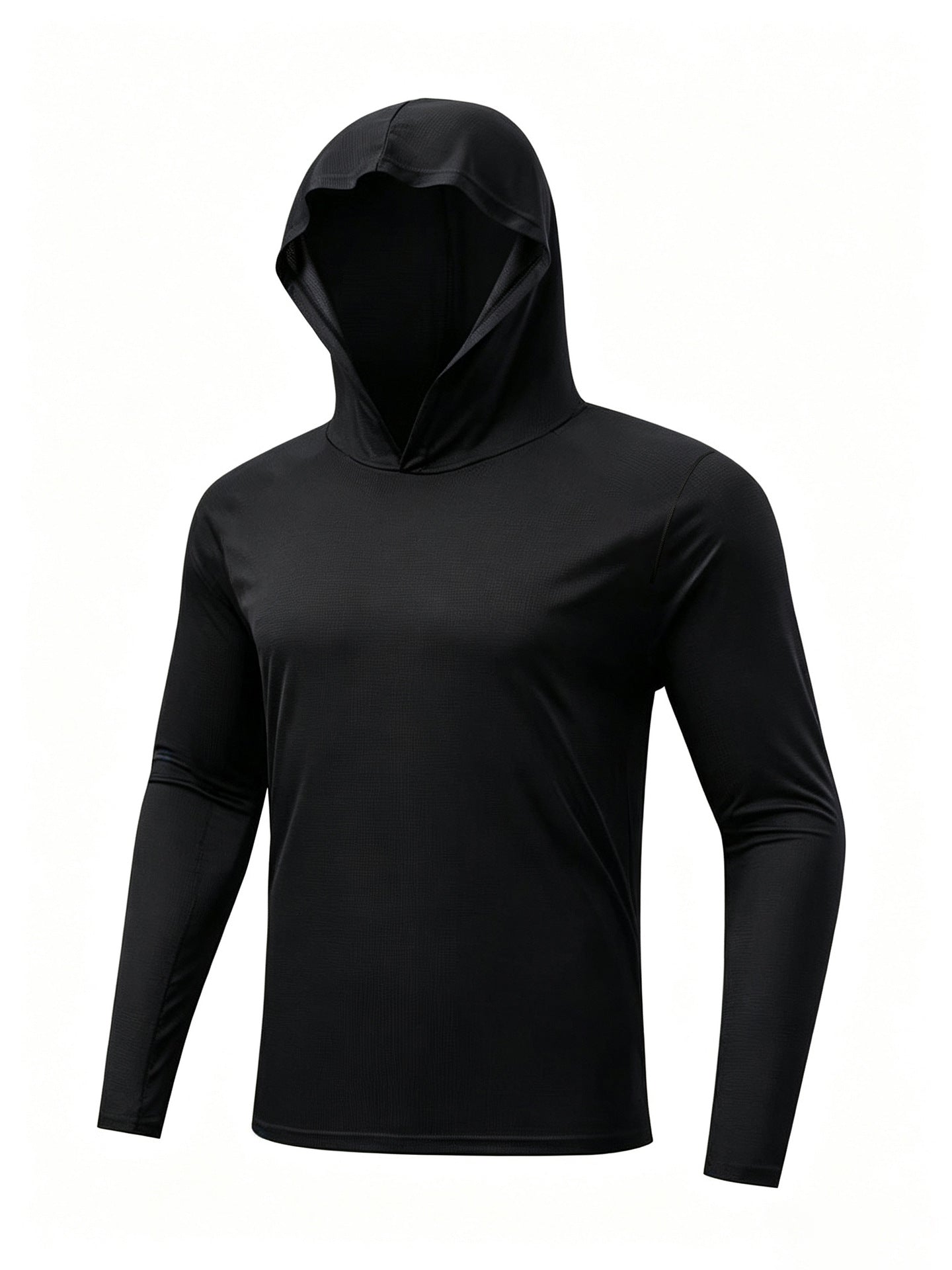 Élégante combinaison de protection solaire à manches longues à capuchon pour hommes et femmes