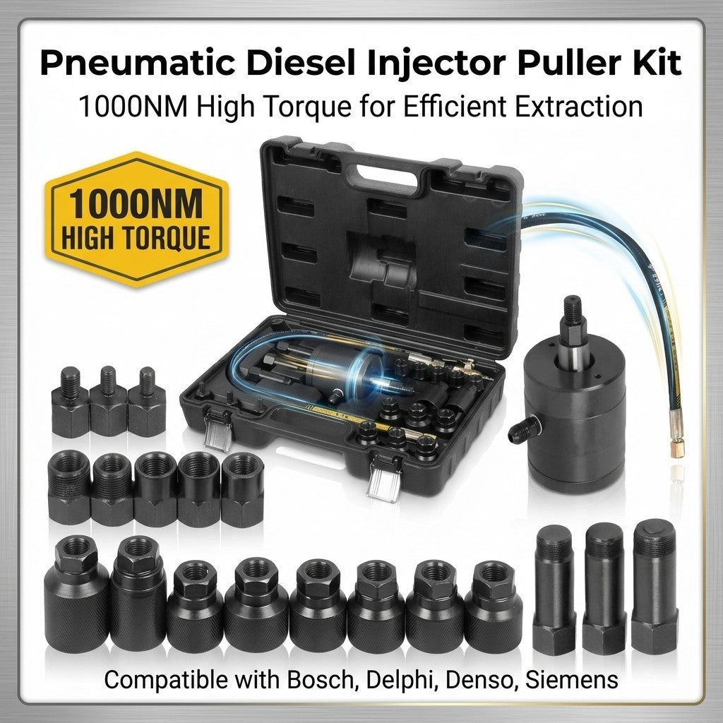 Pulleur d'injecteur pneumatique D Outil d'extraction d'injecteur d'Iesel
