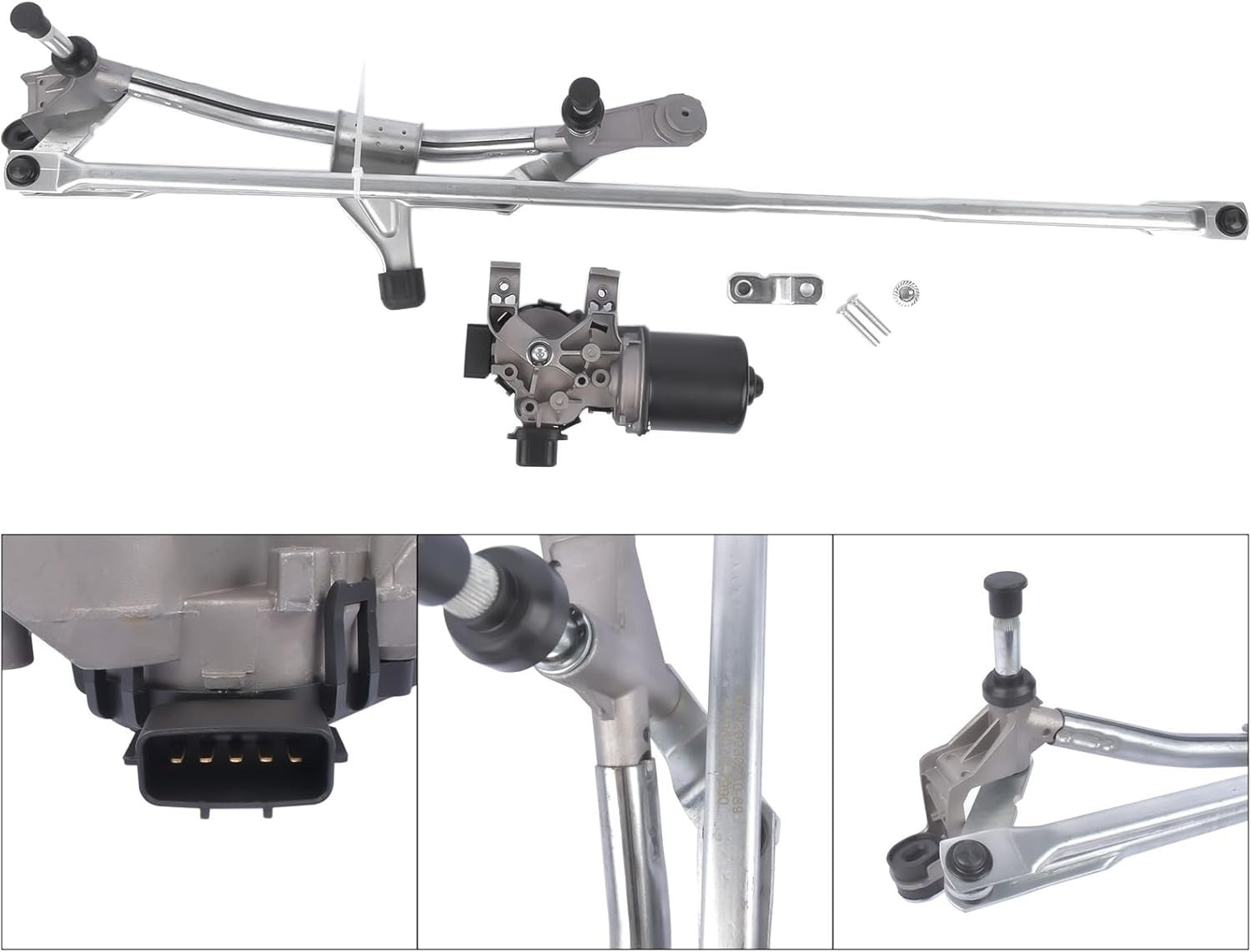 Montage de la barre de raccordement du moteur Wiper avant pour Renault Clio MK4 2013 2020