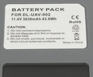 Applicable à la batterie DJI Pro Photographie aérienne Royal Première génération Mavic Pro 3830 mAh