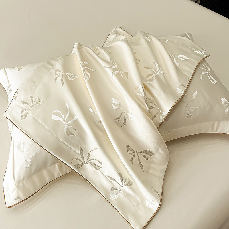 Couverture de couettes d'été de style européen en silk glacé