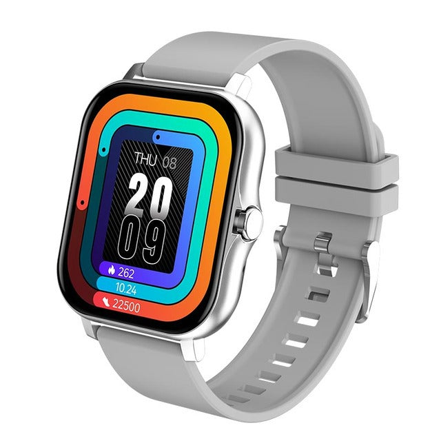Y13 Smart Watch Pedomètre Surveillance de la fréquence cardiaque Appel compatible Bluetooth