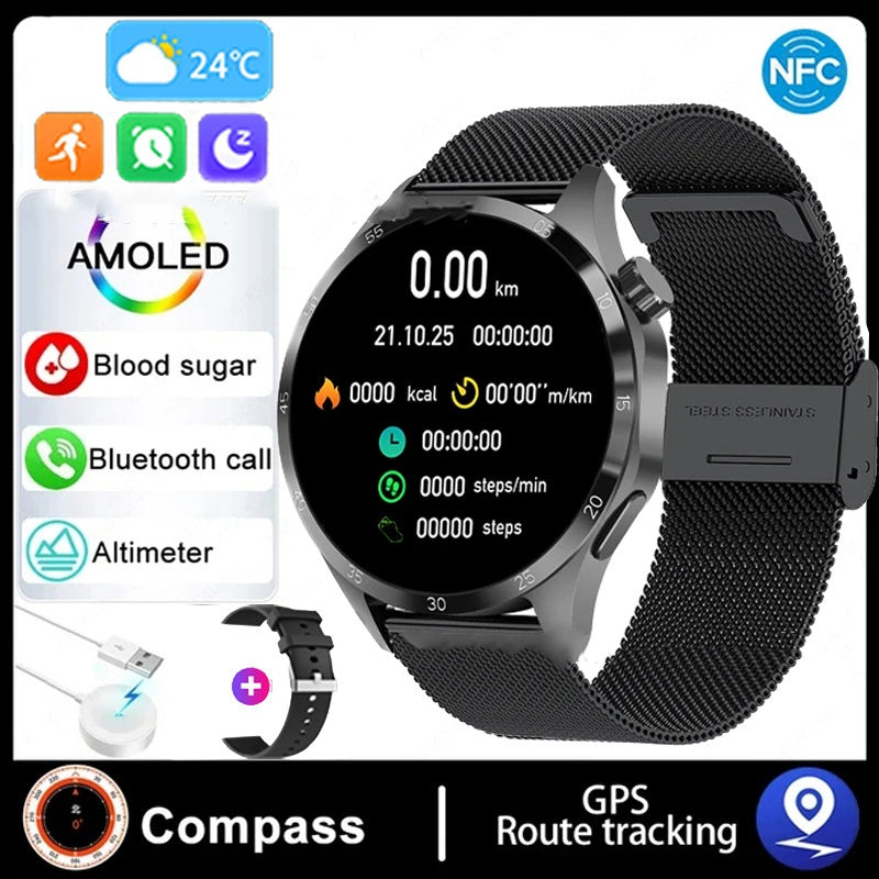Appel Bluetooth avec plusieurs modes de sport Smartwatch