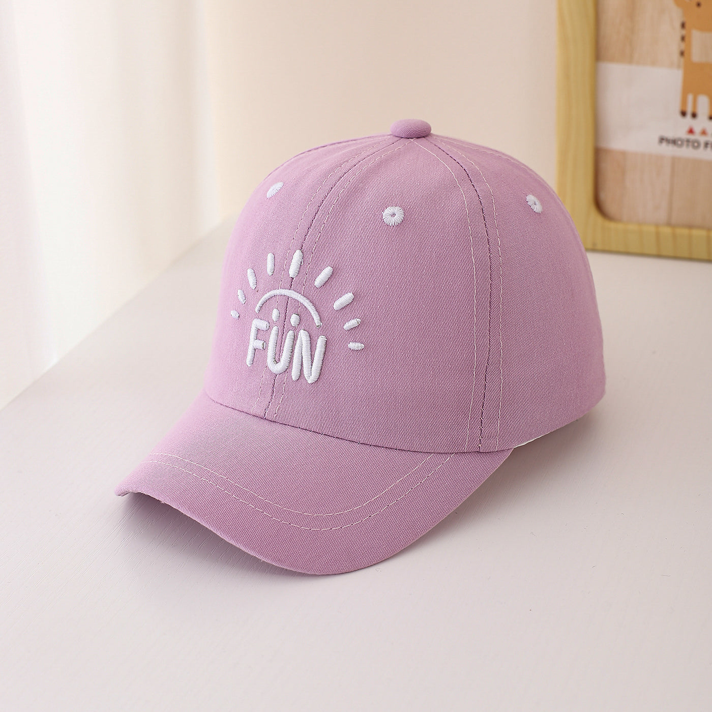 Lettre tridimensionnelle de couleur unique pour enfants Broderie solaire réglable Simple Casual B