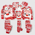 Mode Casual Christmas Print Maison Porter l'enfant parent Set