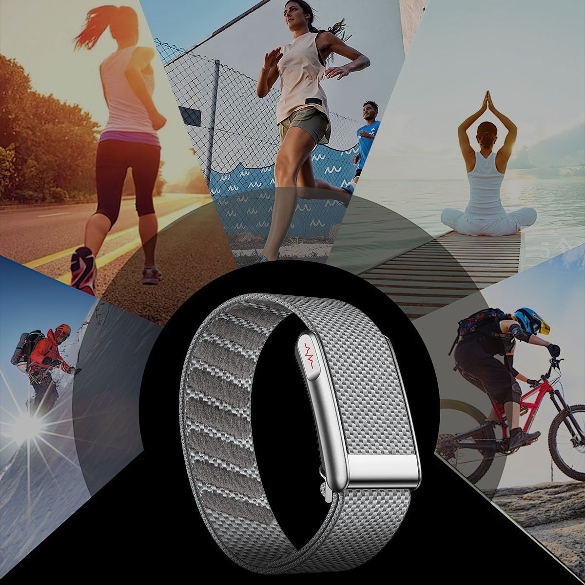 Bracelet Bluetooth Fitness sans écran E500