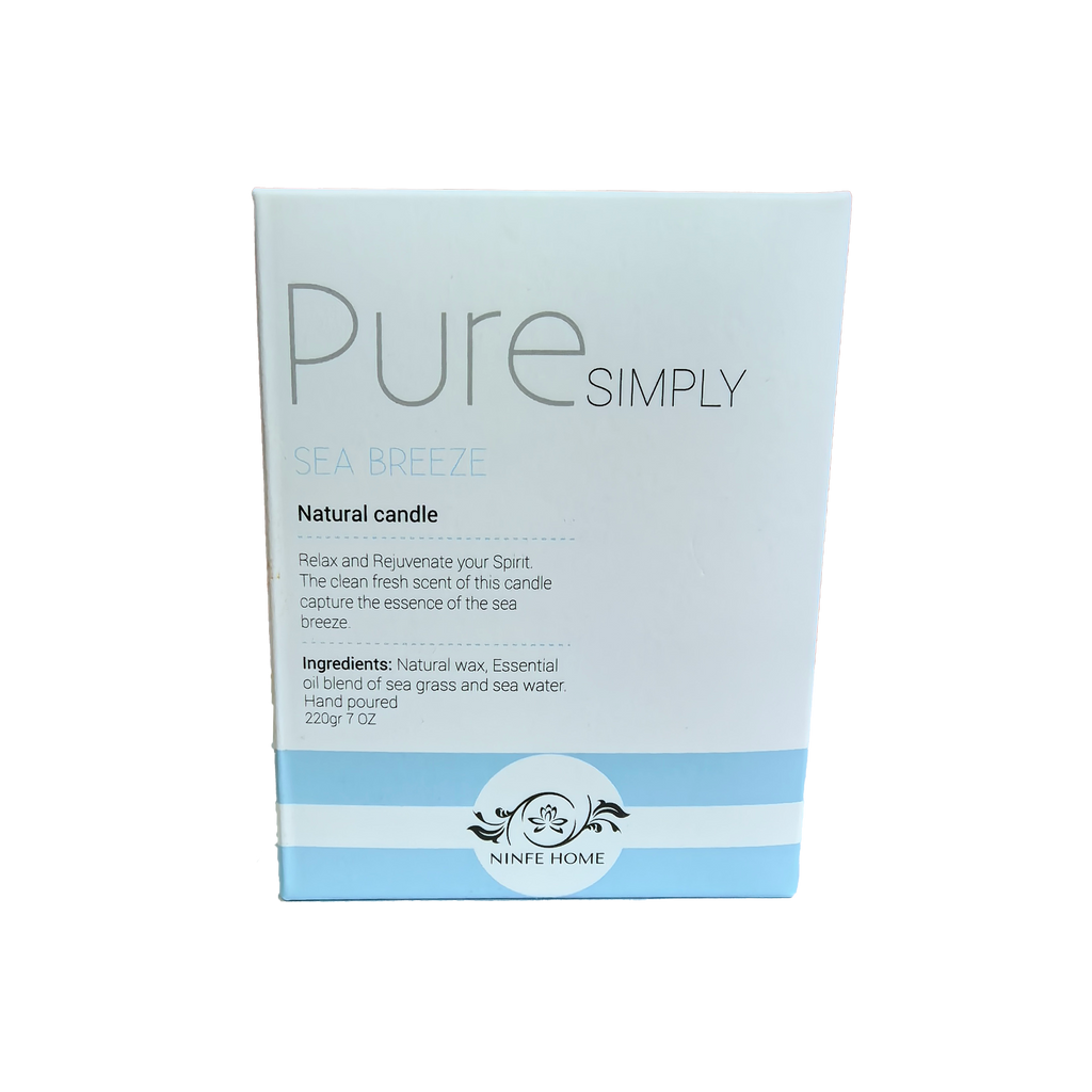 Bougie parfumée à la cire de soja