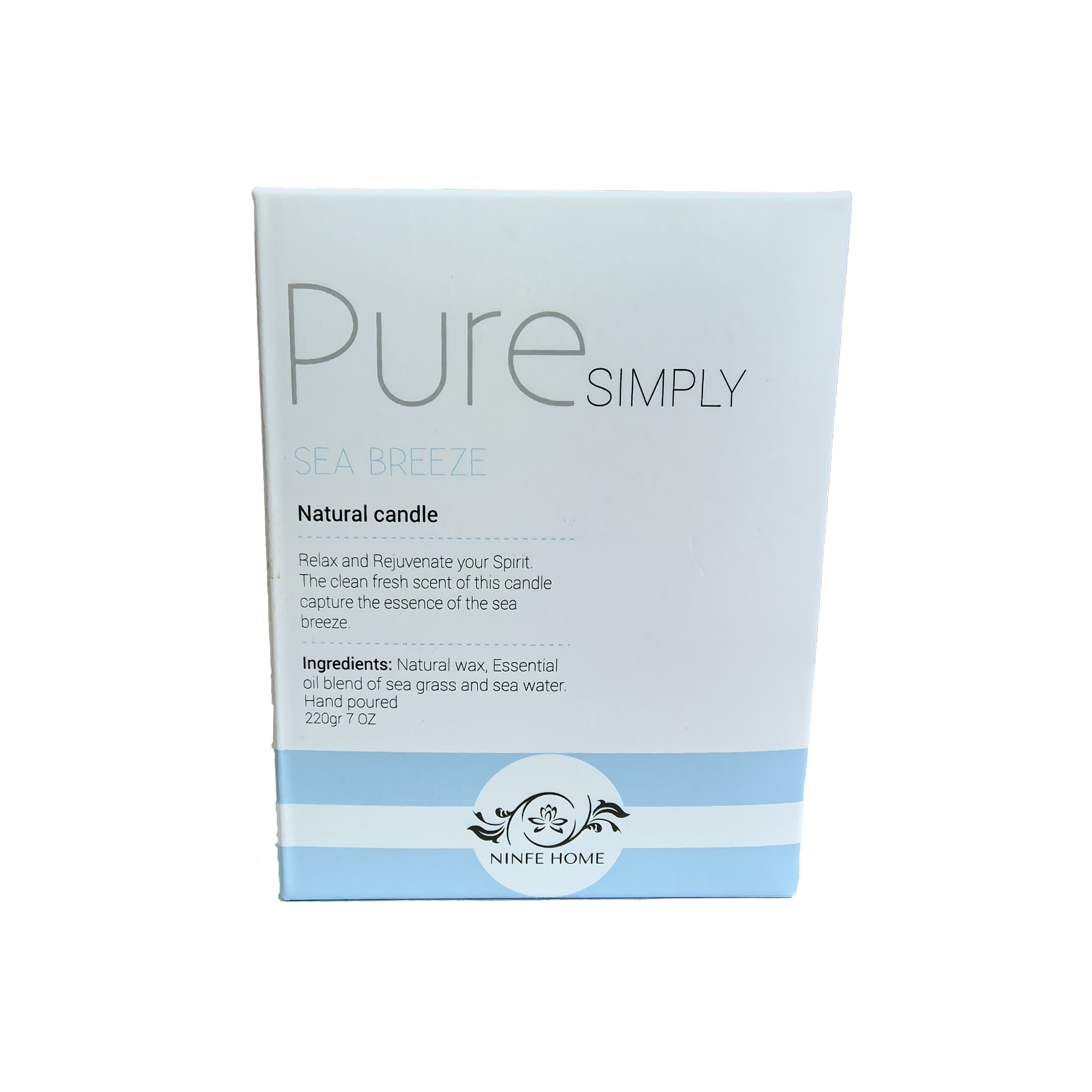 Bougie parfumée à la cire de soja