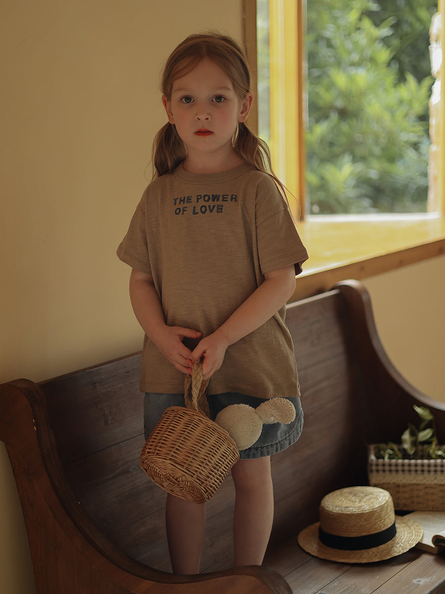 Baby Kindergarten Short denim polyvalent