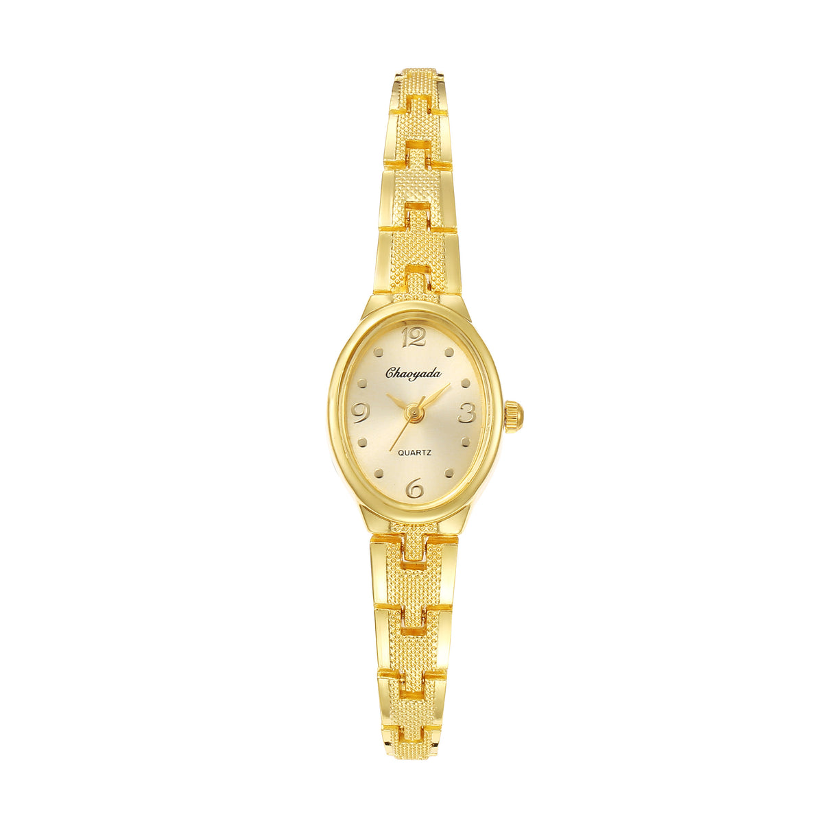 Montre bracelet ovale de style Instagram