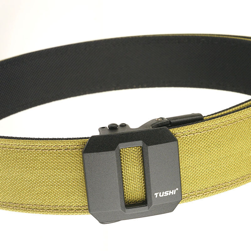 Ceinture de pistol de tir automatique à double couche durcie