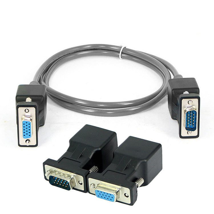VGA to TorJ45 Adaptateur Homme vers RJ45