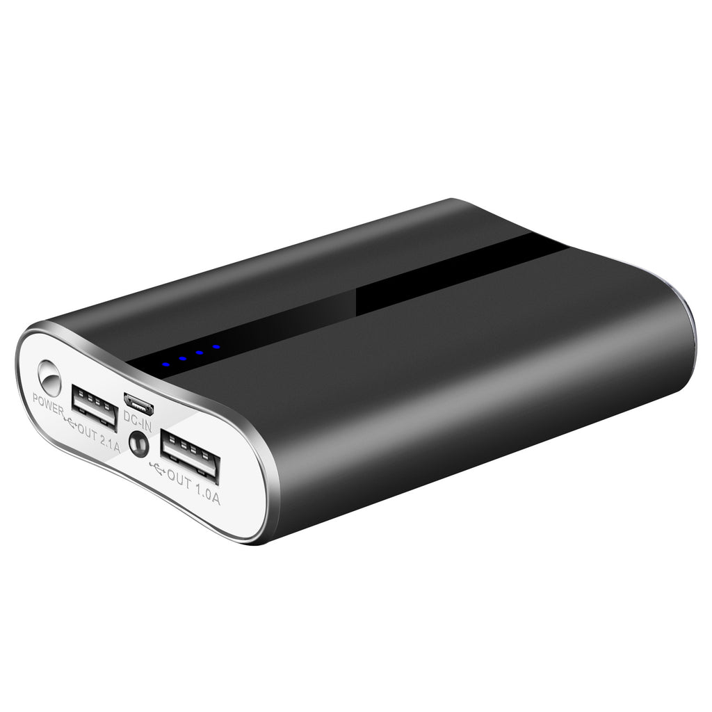 Chargeur portable 1Pc 12000mAh avec double USB 3.1A Power Bank Ultra-Compact Externe