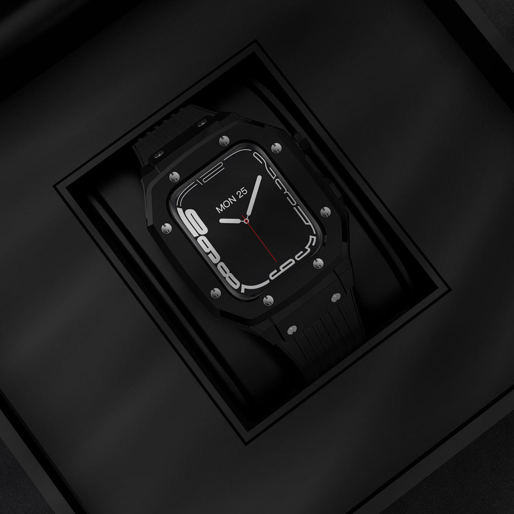 Montre avec revêtement de protection mécanique en alliage de zinc