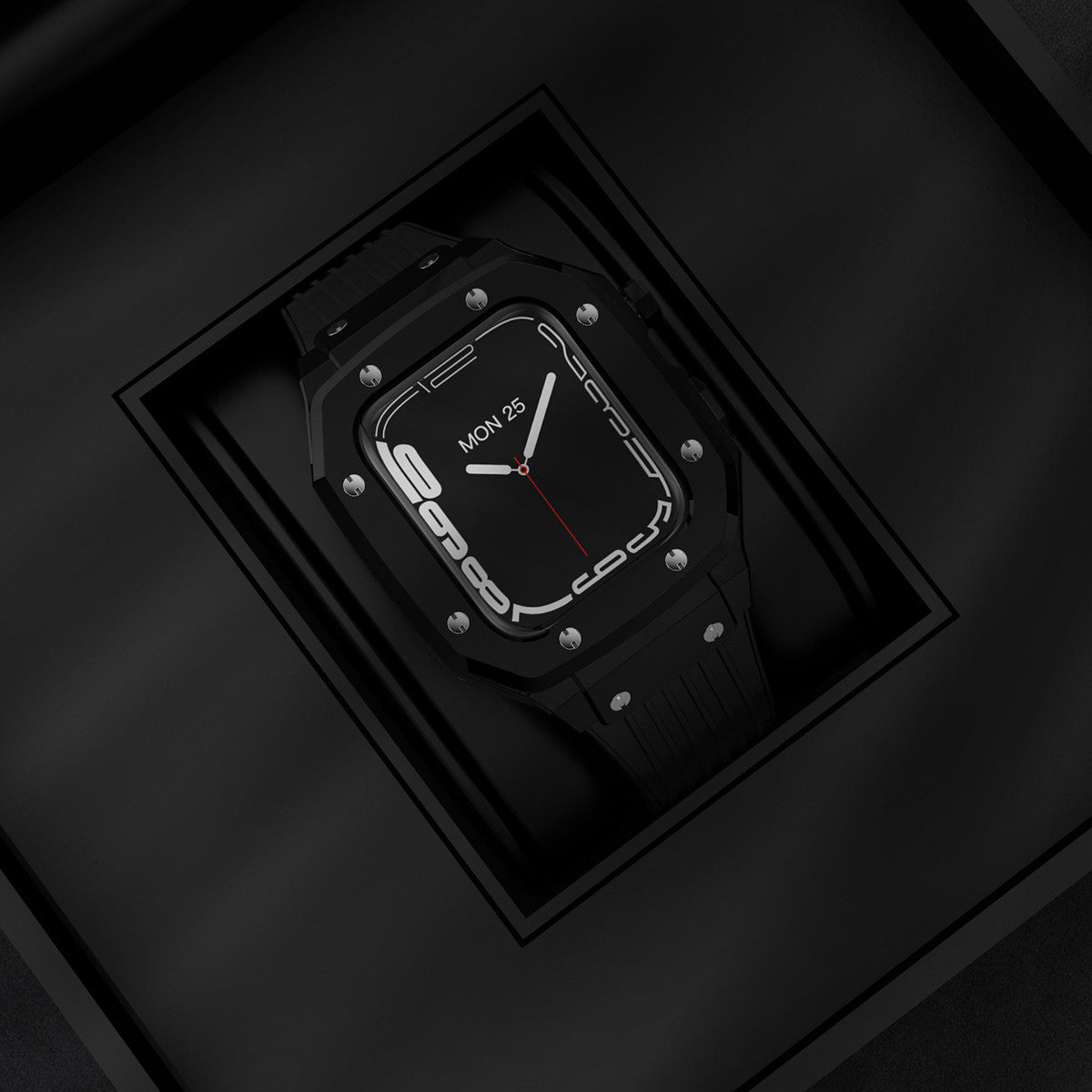 Montre avec revêtement de protection mécanique en alliage de zinc