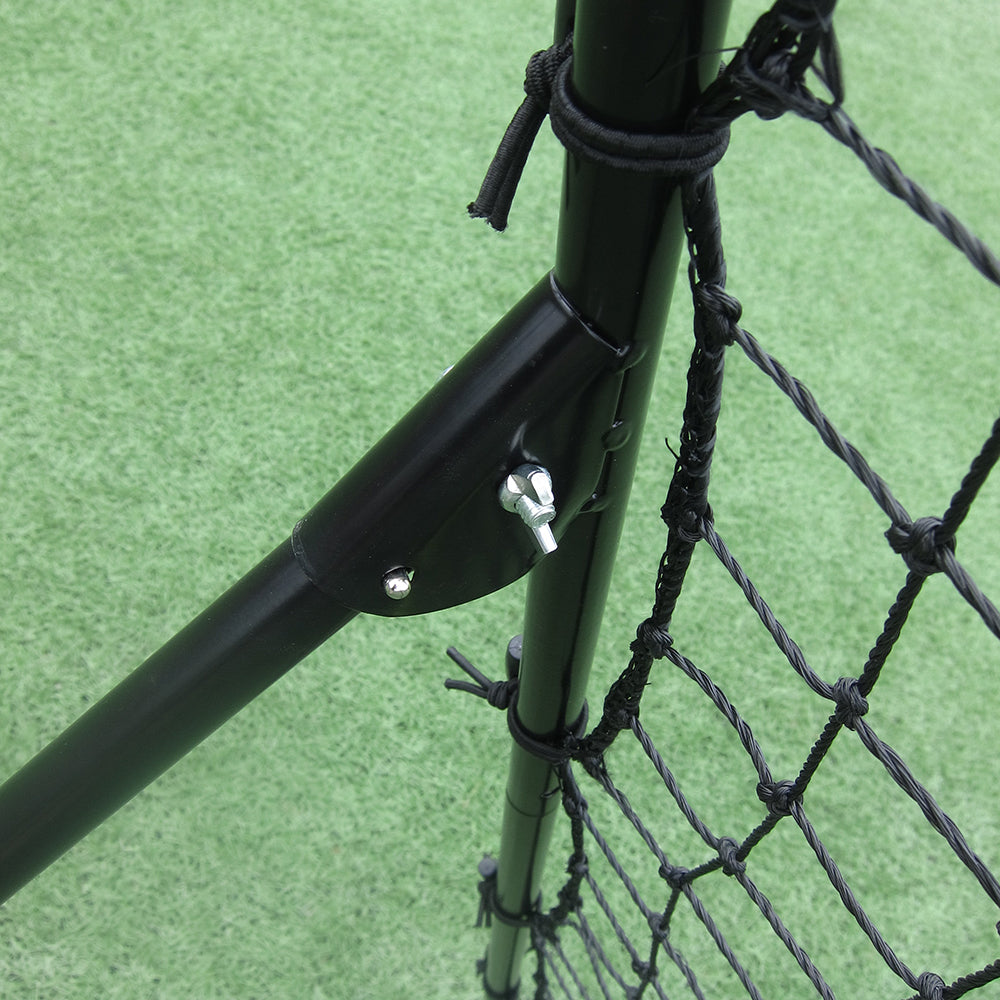 Steel Pipe Rebound Soccer Football But Noir