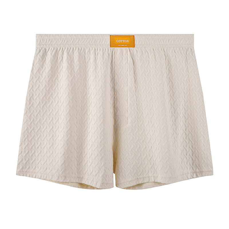 Hommes Solide-couleur Taille moyenne Texturé Boxer Slips