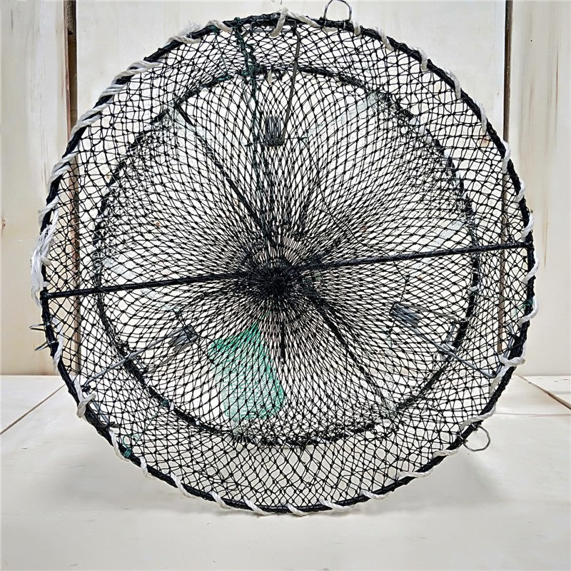Reinforced chemical fiber folding crab pot